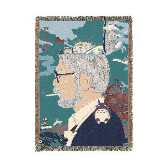 Hayao Miyazaki Tapestry